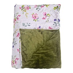 Obrázek pro produkt Zateplená kombinovaná deka v polštáři Růže 150X200 50X60