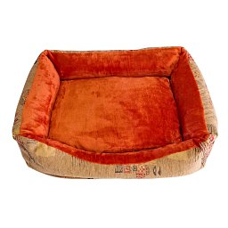 Obrázek pro produkt Pelech hnědooranžový se vzorem 60X80 cm